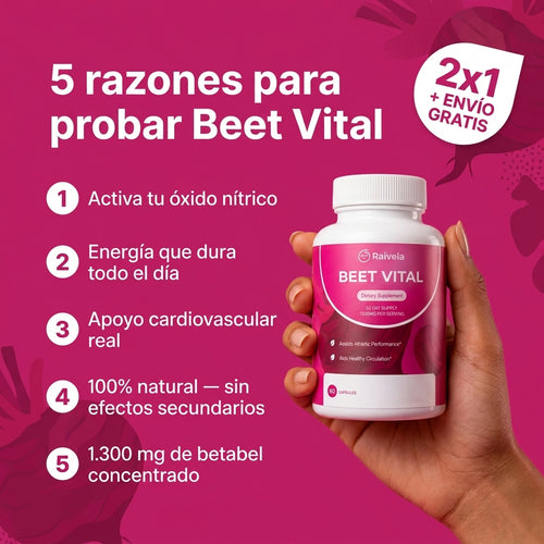 Raivela® Beet Vital - Adiós Presión Alta