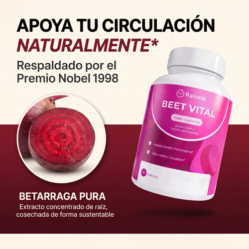 Raivela® Beet Vital - Adiós Presión Alta