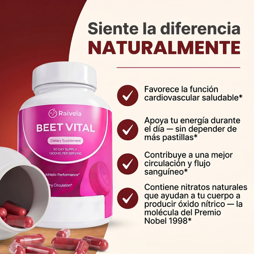 Raivela® Beet Vital - Adiós Presión Alta